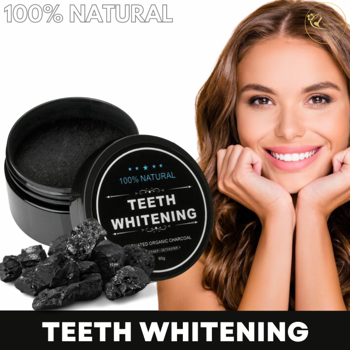 TEETH WHITENING ACTIVATED CHARCOAL 30g Lazada PH