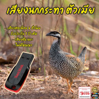 เสียงต่อ นกกระทาตัวเมีย ยาว6ชั่วโมง ไม่มีโฆษณา แฟลชไดร์ฟ(Flash Drive) มีเก็บเงินปลายทาง ส่งด่วน Kerry Express