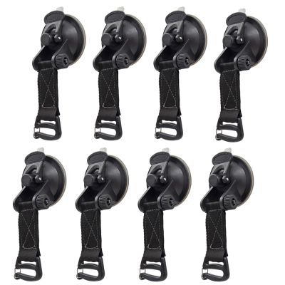 Strong Car Suction Cup Anchor Outdoor Tent Securing Hook Heavy Duty Tie Down Camping Canopy Awning Tarp Carabiner