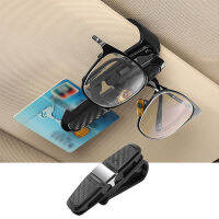 1PCS Sunglasses Clip Card Holder Car Auto Sun Visor Hooks Eyeglasses Glasses Case Plastic Storage Tools Car Interior Accessories