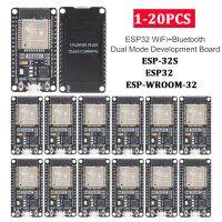 [ลด2023] 20-1ชิ้น ESP32บอร์ดพัฒนา WiFi + บลูทูธ30Pin โมดูลวงจรหลอดทดลองใช้พลังงานต่ำเฉียบ ESP-32 ESP-32S ESP-WROOM-32