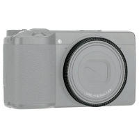 JJC แหวนตกแต่งเลนส์โลหะสำหรับ Ricoh GRIII GR3กล้องสำรอง Ricoh GN-1 Ring Cap