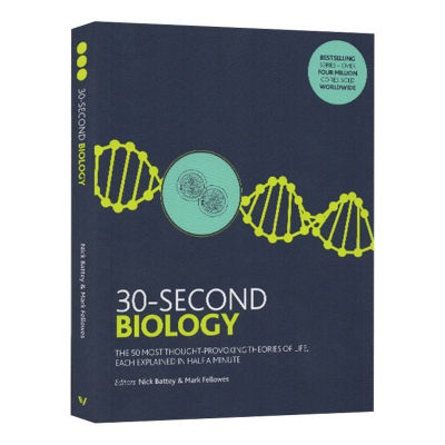 30 second bioscience general introduction to bioscience English edition English popular science readings original books