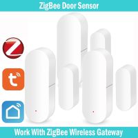 【hot】﹉✆❐  ZigBee Door Window Sensor Detector Tuya App Security Protection Alarm System Assistant