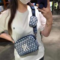 พร้อมสต็อก！COD จุดประเทศไทย！！MLB CROSS BAG "MONOGRAM" authentic.crossbody bag sling bag