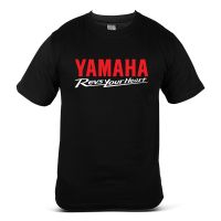 T-Shirt Short Sleeve Printed Yamaha Racing Bike Extreme Motorsport MotoGP Motorcycle Motosikal Casual Cotton Fashion Tee