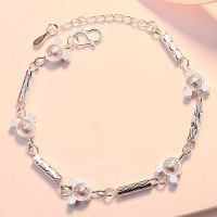 Cartoon Bear Bracelets Silver-Plated Charm Anime Jewelry For Women 2022 New Gift Cute Mouse Bracelet Accessories Wholesale