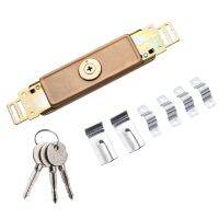 [COD] Unlocking anti-theft door lock the rolling gate circle cross core copper old-fashioned