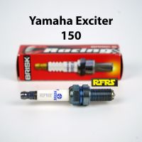 หัวเทียน BRISK PREMIUM LGS (4 เขี้ยว) แกนเงิน Yamaha Exciter 150 (SGL21ROA) รองรับน้ำมันเบนซิน95, แก๊สโซฮอล์ Made in EU