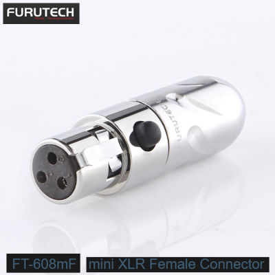 ของแท้จากตัวแทน FURUTECH FT-608mF (R) mini XLR 3pin Connector audio grade made in japan / ร้าน All Cable