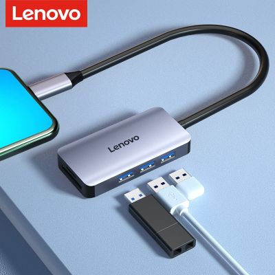 Lenovo เดิม Type-C HUB HDMI เครื่องอ่านการ์ด Dock Splitter สำหรับ Lenovo ThinkPad T14s E15อะแดปเตอร์ E14 USB หลากหลาย3.0แท่นวางมือถือ Feona