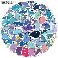 10/30/50/100PCS Cute Cartoon Whale Stickers Kawaii Animals DIY Toys Car Skateboard Notebook Suitcase Decals Graffiti Sticker F5