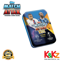 Match Attax 101 Mini Tin 2019/20 (Kylian Mbappe) / การ์ดฟุตบอลแมตช์แอทแทค 101 กล่องเหล็กมินิทิน (ลาย เอ็มบัปเป้)