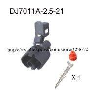 ♝ 100SET DJ7011A-2.5-21 Car wire cable 1 pin Waterproof automotive connector female male Plug include terminal seal