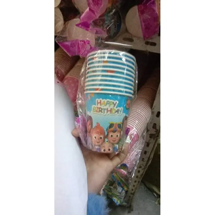 ☼Cocomelon Theme Paper Cups - 10pcs | Lazada PH