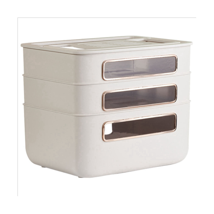 Wire and Cable Storage Box PP Router Storage Box Socket Plug SetTop