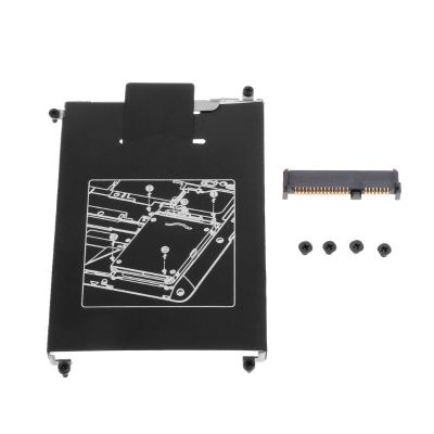 1 Set HDD Caddy Adapter Hard Drive Disk Interface Bracket SSD Cable Connector Laptop Accessory Screw for HP 820 G1 G2