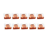 10 PCS 40A Mini Fuse  Automotive Fuses Blade The fuse Insurance insert The insurance of xenon lamp piece Lights Fuse Fuses  Accessories