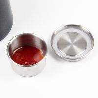 304 stainless steel camping trip salad tomato sauce box tea cans picnic dipping cans barbecue seasoning bottle