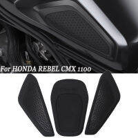 สำหรับ Honda REBEL 1100 CMX 1100อุปกรณ์เสริมรถจักรยานยนต์ถังแก๊สป้องกันสติกเกอร์ฝาปิดเชื้อเพลิง Pad