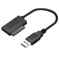 Sata to USB 3.0 7+6PIN 13Pin Converter Cable Adapter Cable Quick Data Transfer for Laptop Optical Drive CD/DVD ROM Slimline Drive