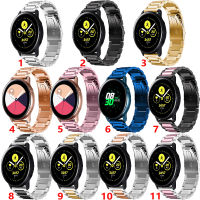 สายนาฬิกาสเตนเลสสตีลสำหรับ Samsung Galaxy Watch Active/Active2,ขนาด40มม. 44มม./Watch3 41มม./42มม./Sport R600/S4/Watch4 40มม./44มม./Watch4คลาสสิก42มม./46Mm.