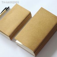 ◑ Standard/Pocket Kraft Paper Notebook Blank Notepad Diary Journal Travelers Notebook Refill Planner Organizer Filler Paper