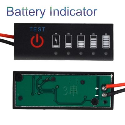 【YF】✧  Li-Ion Battery Percentage Indicator Board 1/2/3/4/5/6/7S Lithium Indication Module with Anti Reverse Connection