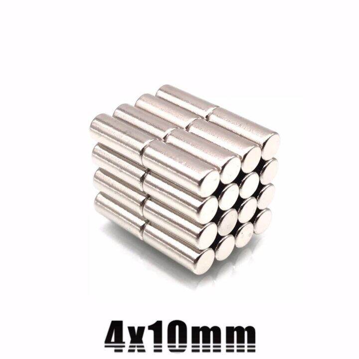 10ชิ้น-แม่เหล็ก-4x10มิล-ทรงกระบอก-4-10มิล-magnet-neodymium-4x10mm-แม่เหล็กแรงสูง-4mm-x-10mm-แรงดูดสูง-4-10mm-ติดแน่น-ติดทน