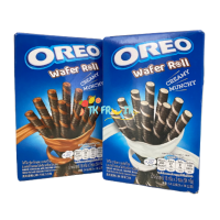 OREO WAFER ROLL โอริโอ้ เวเฟอร์โรล 54 กรัม มี 2 รสชาติ