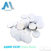 5/10PCS 25MM Sticker 1K S50 Rewritable Copy 13.56Mhz NFC Chip Coin Card ISO14443 CUID Proximity Badge