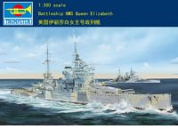 ทรัมเป็ต1/350 05324 HMS ราชินีอลิซเบธชุดอาคารชุดประกอบโมเดล