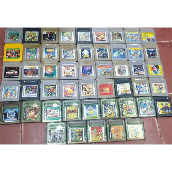 【COD】 1 Original Nintendo Game Boy / Gameboy Color Cartridges Lazada PH