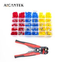 [HOT] 280/480/720/1200PCS Insulated Cable Connector Electrical Wire Assorted Crimp Spade Butt Ring Fork Set Lugs Rolled Terminals Kit