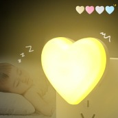 Đèn ngủ cảm ứng tự động bật tắt theo chế độ sáng, đèn decor phòng dễ thương