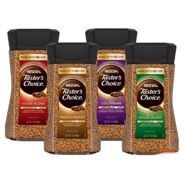 imported Nestle Taster’s Choice Instant Coffee 198g US Expiry 2024