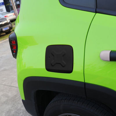 Easy Install Gas Universal Car Durable No Drilling Exterior Black Accessories Fuel Tank Cap Aluminum Alloy For Jeep Renegade