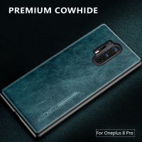 ❁ LANGSIDI Genuine leather phone case For Oneplus 8 pro 8T 7T Pro 6 6T Protective Shockproof cover For One Plus nord n10 n100 2 CE