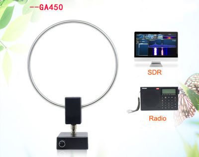 GA450 Loop Antenna SDR Short Medium Wave HF Radio VOA Antenna SW 2.30-30MHz MW 522-1710KHz For Malachite SDR radio Tescun