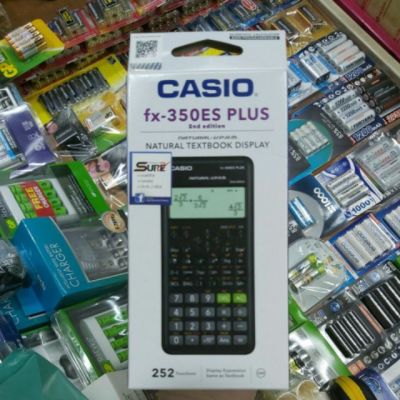 เครื่องคิดเลขวิทยาศาสตร์ Casio Fx-350ES PLUS 2nd Edition ของแท้ รับประกัน 2 ปี จาก CMG สามารถออกใบกำกับภาษีได้