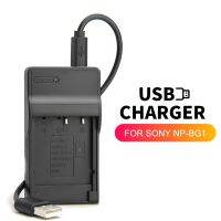 NP-BG1 NP-FG1เครื่องชาร์จ USB สำหรับกล้องโซนี่ W290 DSC W300 W30 W35 W40 W50 W55 W70 W80 W85 W90 WX10 WX1