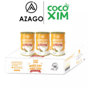 Thùng 24 Lon Nước cốt dừa tươi 100% dừa nguyên chất Cocoxim Chefs Choice