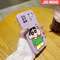 เคส JIUMOO สำหรับ Infinix Note 8 Note เคส8i เครยอนชินจังแฟชั่นเคสเคสมือถือด้านข้างบางลวดลายเคสซิลิโคนนิ่มเคสป้องกันการกระแทก