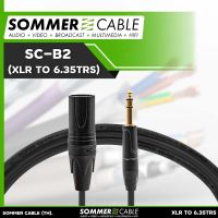 Sommer Cable Basic SC-B2 สาย XLR 3pin - 6.35 TRS 24AWG OFC PVC 3.3mm สำหรับ เครื่องเสียง