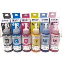 หมึกเติม Epson L800 L850 L1800 ink หมึกพิมพ์ T6731 T6732 T6733 T6734 T6735 T6736 T673  ขวดละ 70ml.