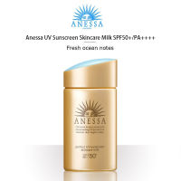 ผลิตภัณฑ์ยอดนิยม！！！shiseido anessa perfect uv sunscreen spf50 pa++++60ml. ผลิตภัณฑ์ ครีมกันแดดยาวนานถึง 8 ชั่วโมง ติดทนนาน โลชั่นเนื้อผิมน้ำนมสีขาว ขนาด 60 มล