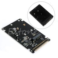 OOTDTY MSATA To 2.5 "44PIN IDE HDD SSD MSATA To Converter Adapter Card + Case