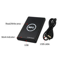 NFC Card Reader Writer 13.56Mhz IC M1 S50 Card Duplicator เครื่องถ่ายเอกสาร RFID Inductive Card Integrated Copy Card Reader พร้อม Software2023