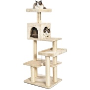 CAT TREE, TRỤ CÀO MÓNG CHO MÈO, NHÀ CÂY CHO MÈO LÀM BẰNG GỖ BỀN ĐẸP