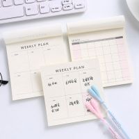 Weekly Monthly Desk Diary Planner Stickers Planning Memo Pad Sticky Notepad To Do List Checklist Memo Pad Paper School Office Laptop Stands